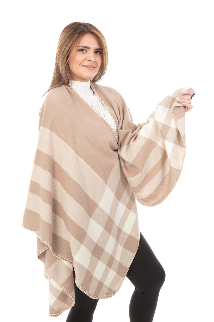 Harper - Poncho Scarf