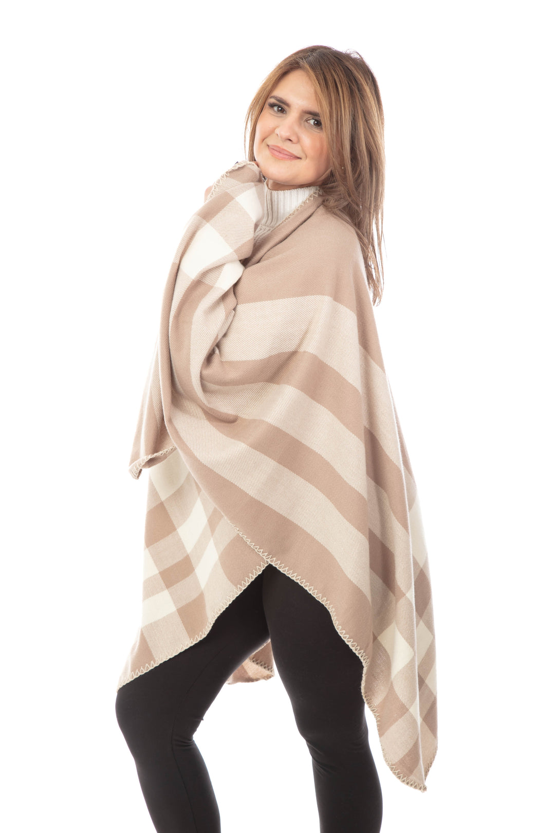 Harper - Poncho Scarf