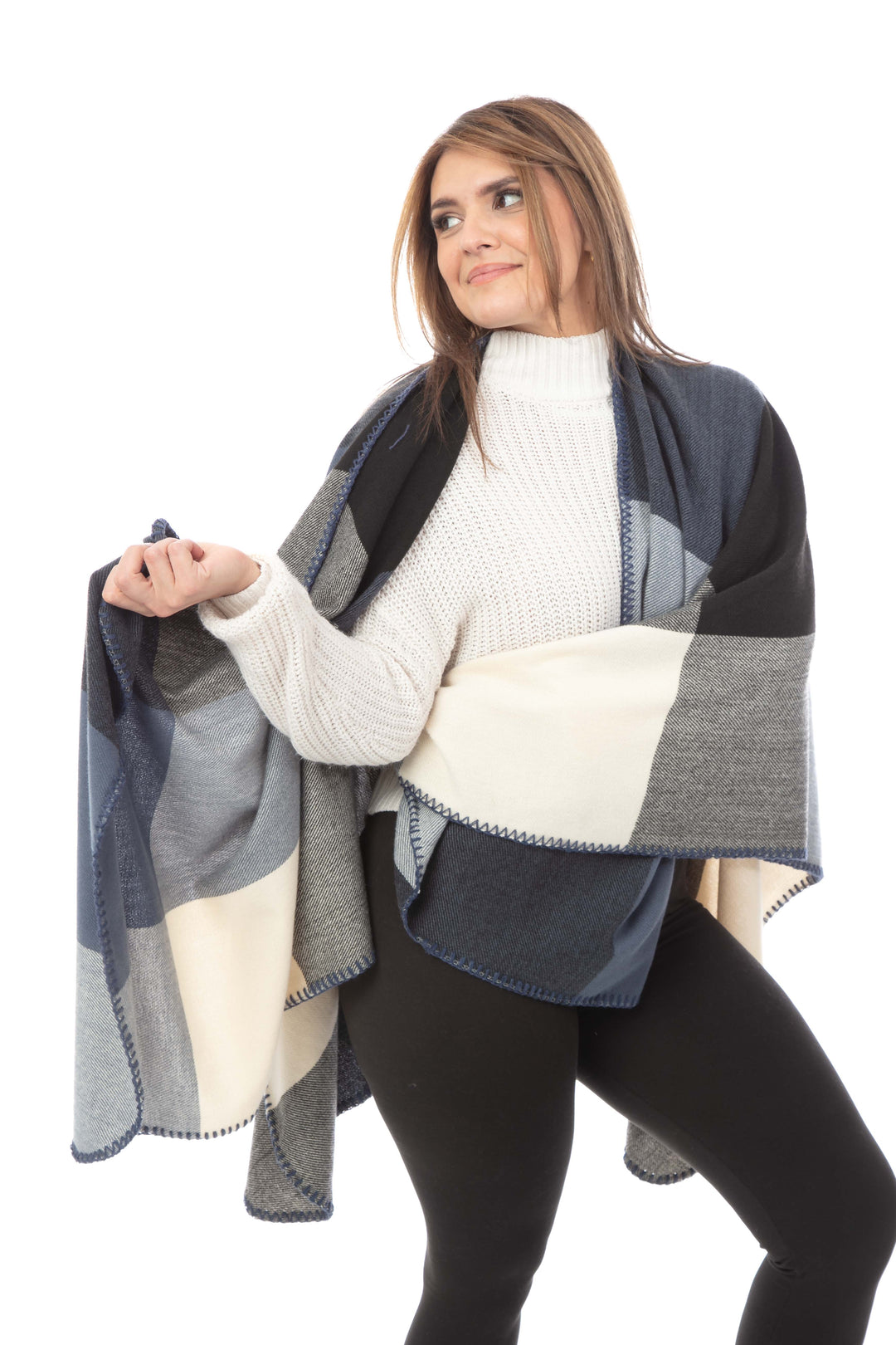 Aide - Poncho Scarf
