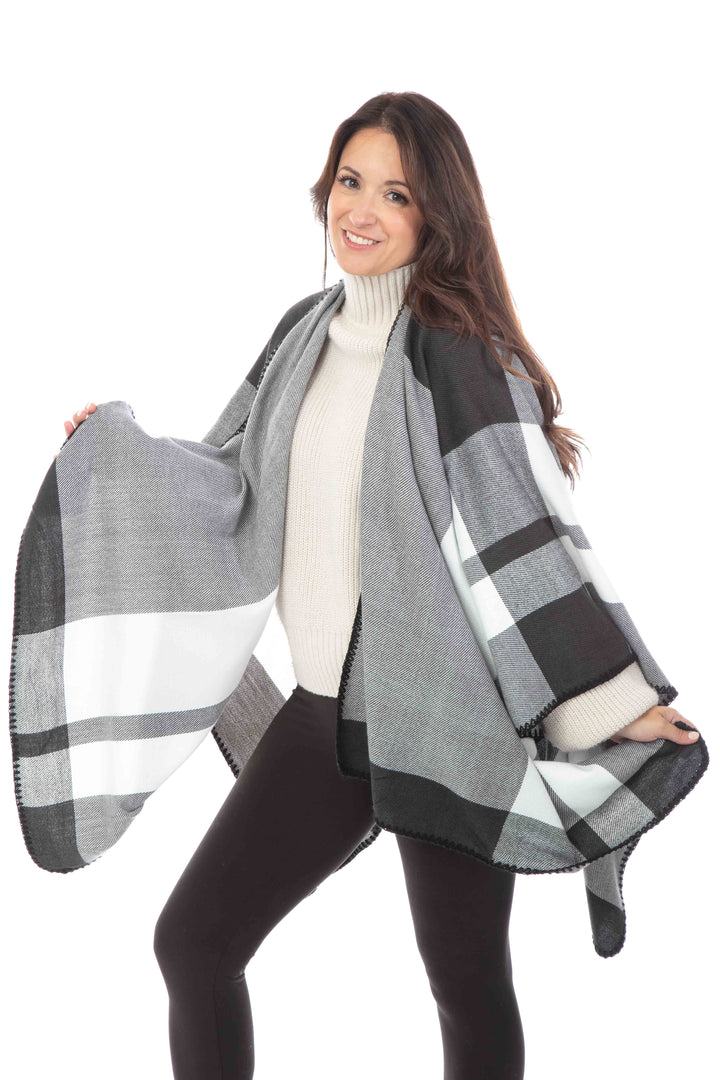 Cristina - Poncho Scarf