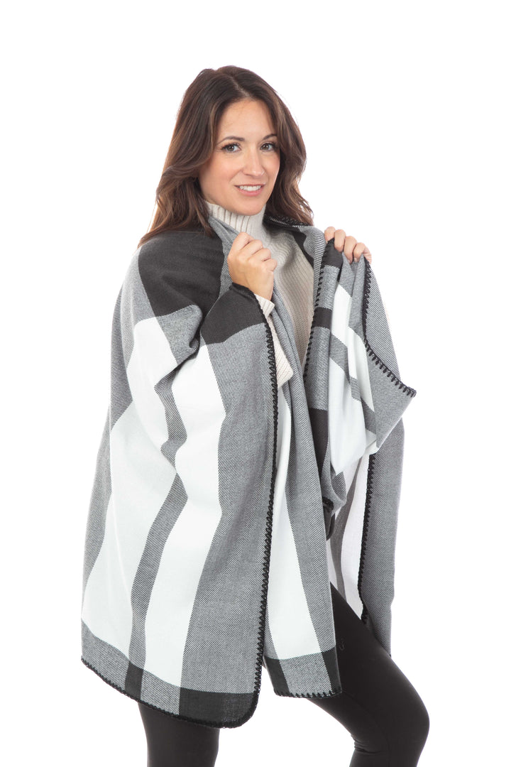 Cristina - Poncho Scarf