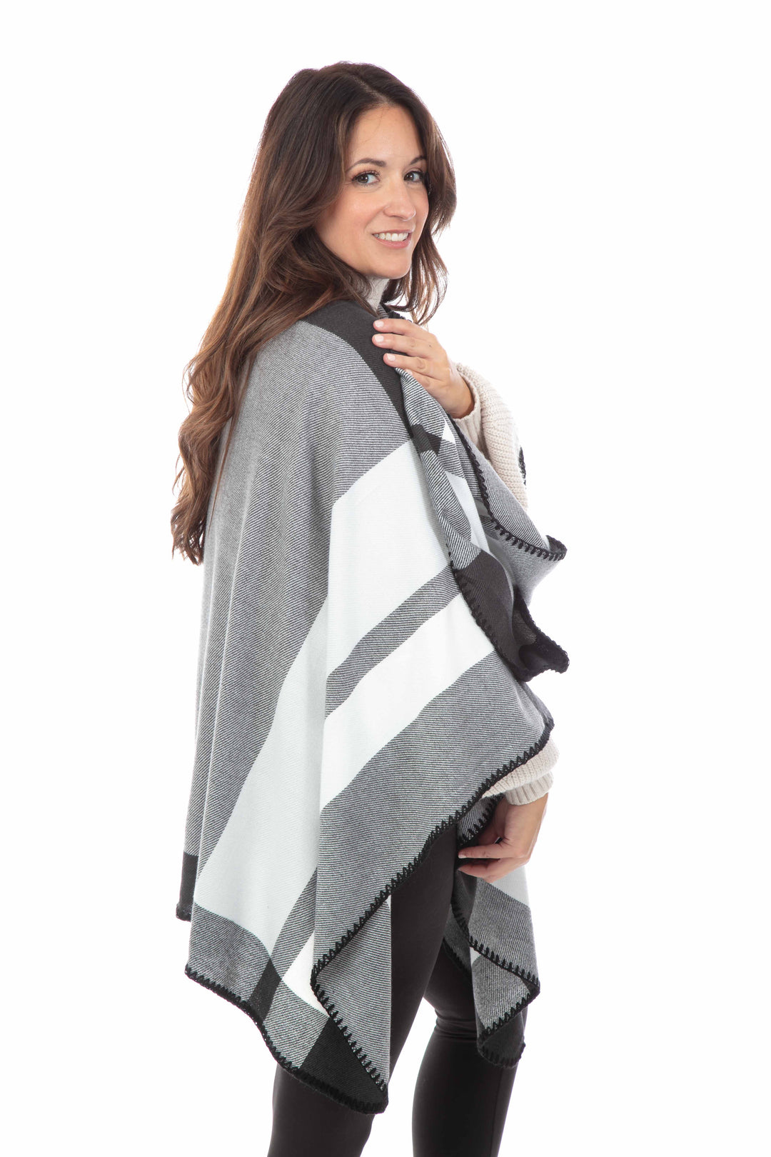 Cristina - Poncho Scarf