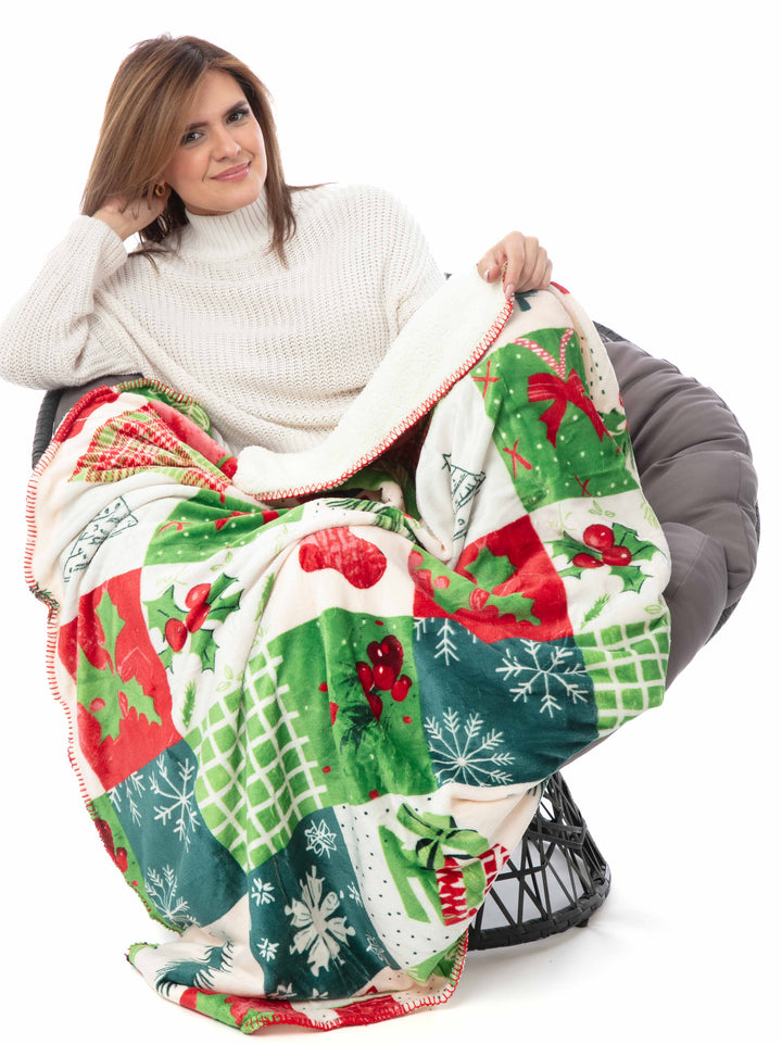 Enchanted Christmas - Sherpa Blanket
