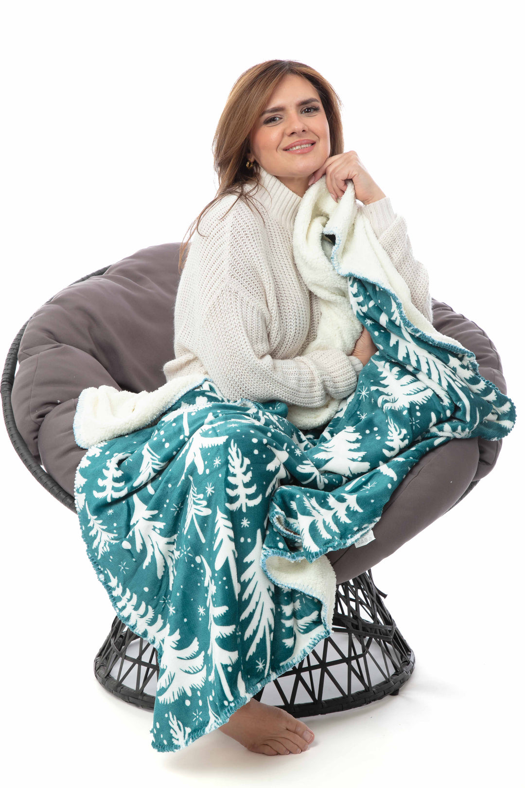 Christmas Eve - Sherpa Blanket
