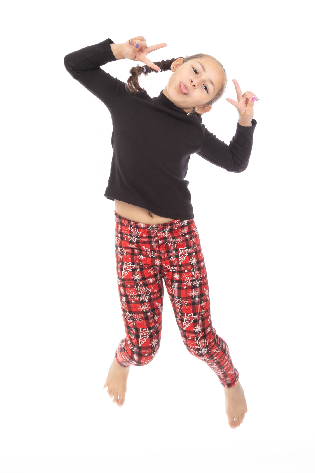 Christmas Plaid Kid's - Cozy Lined