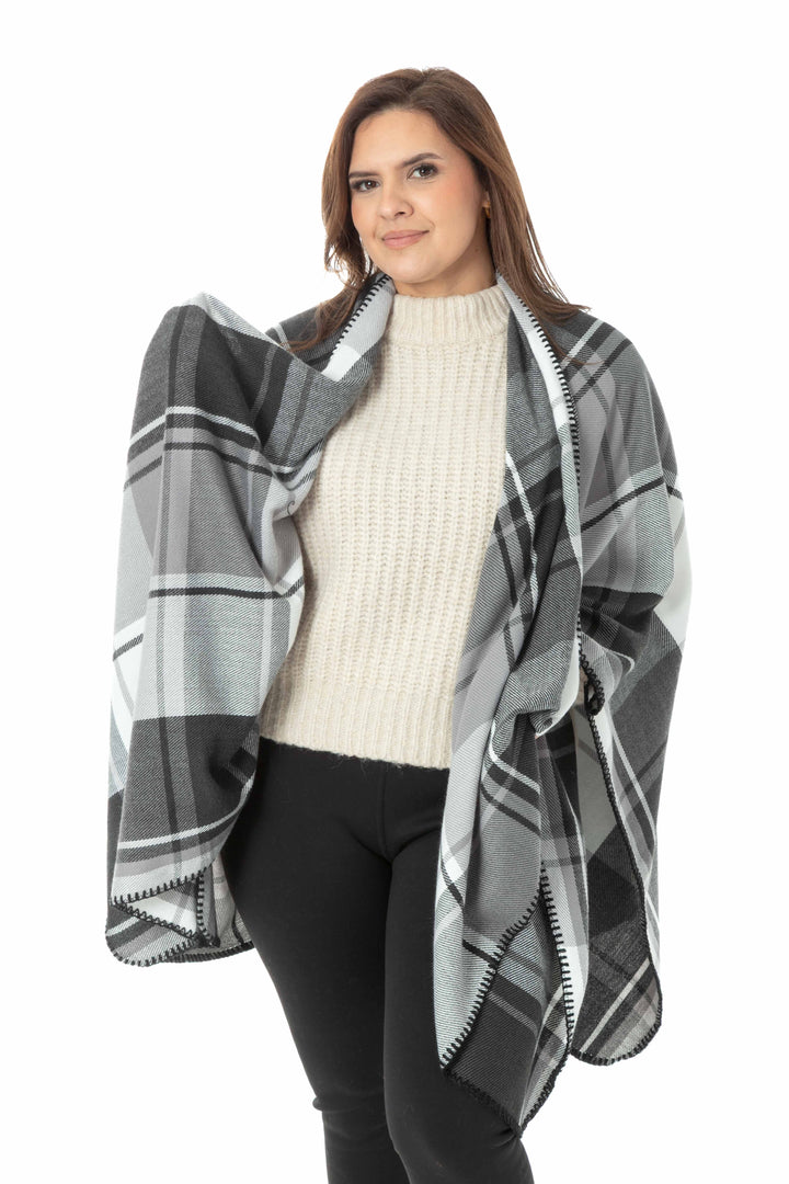 Lesly - Poncho Scarf