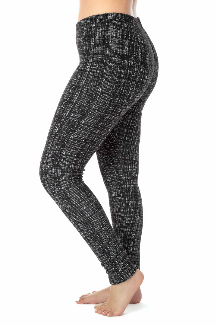 B&W Dream - Cozy Lined Leggings