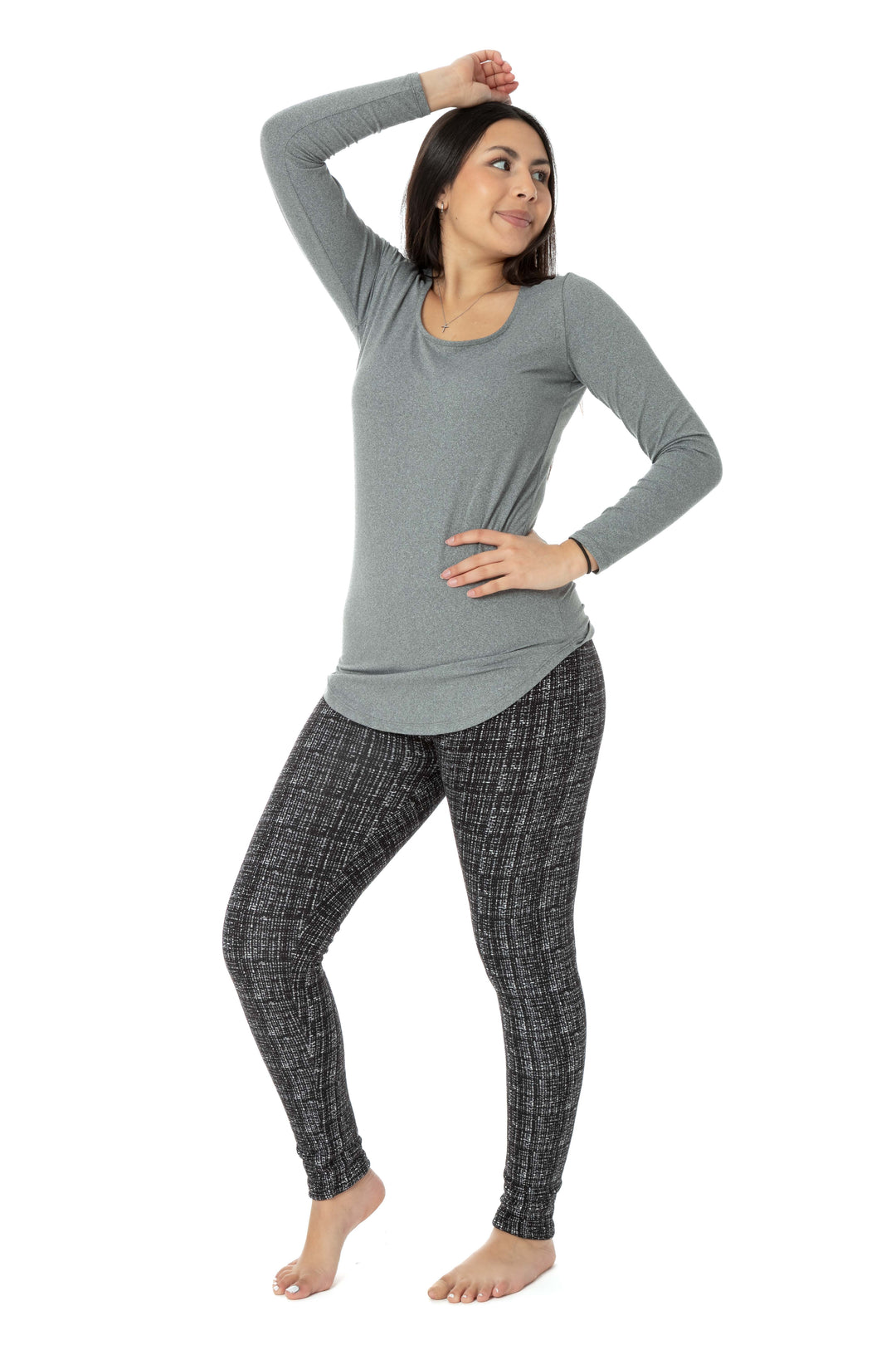 B&W Dream - Cozy Lined Leggings