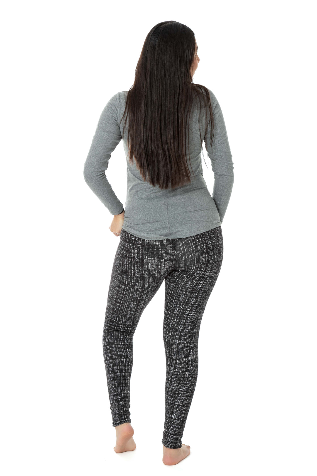 B&W Dream - Cozy Lined Leggings