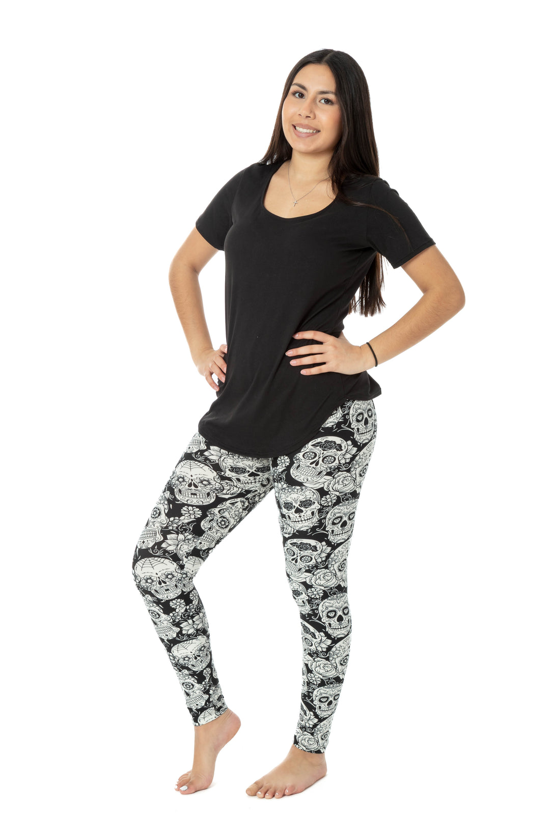 White Skull - All Season Leggings