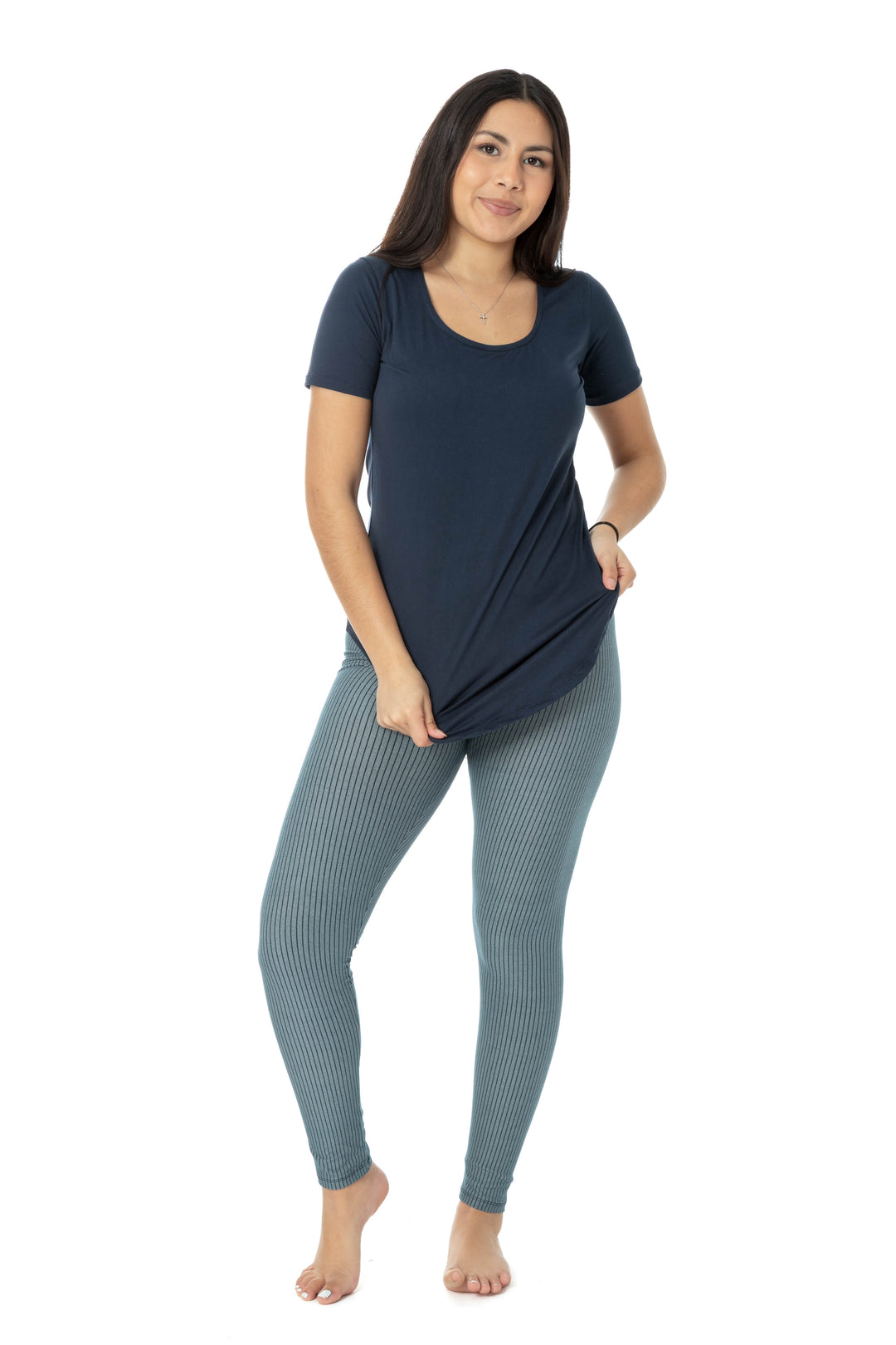 Blue Stripes - All Season Leggings