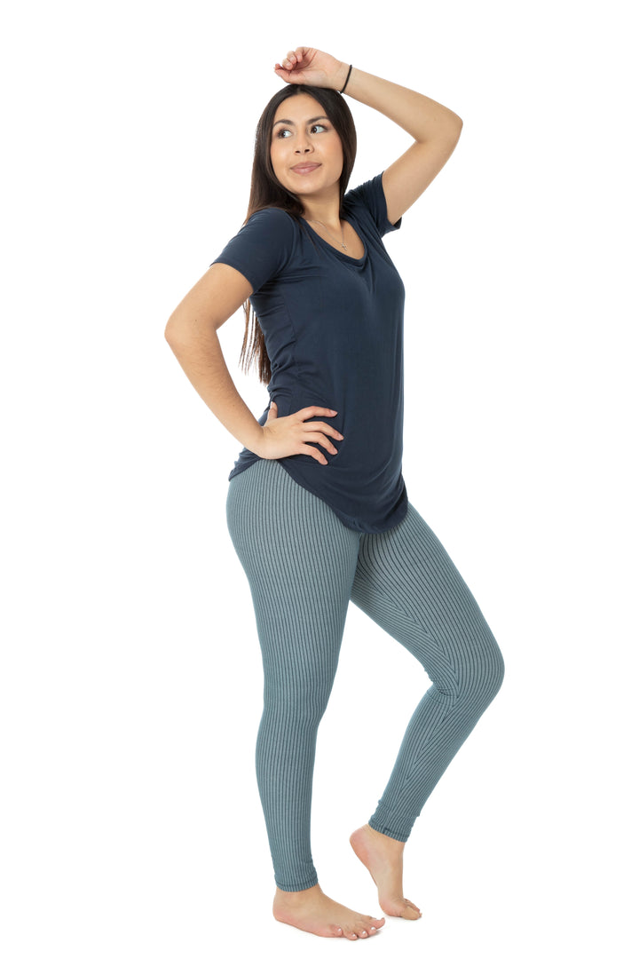 Blue Stripes - All Season Leggings