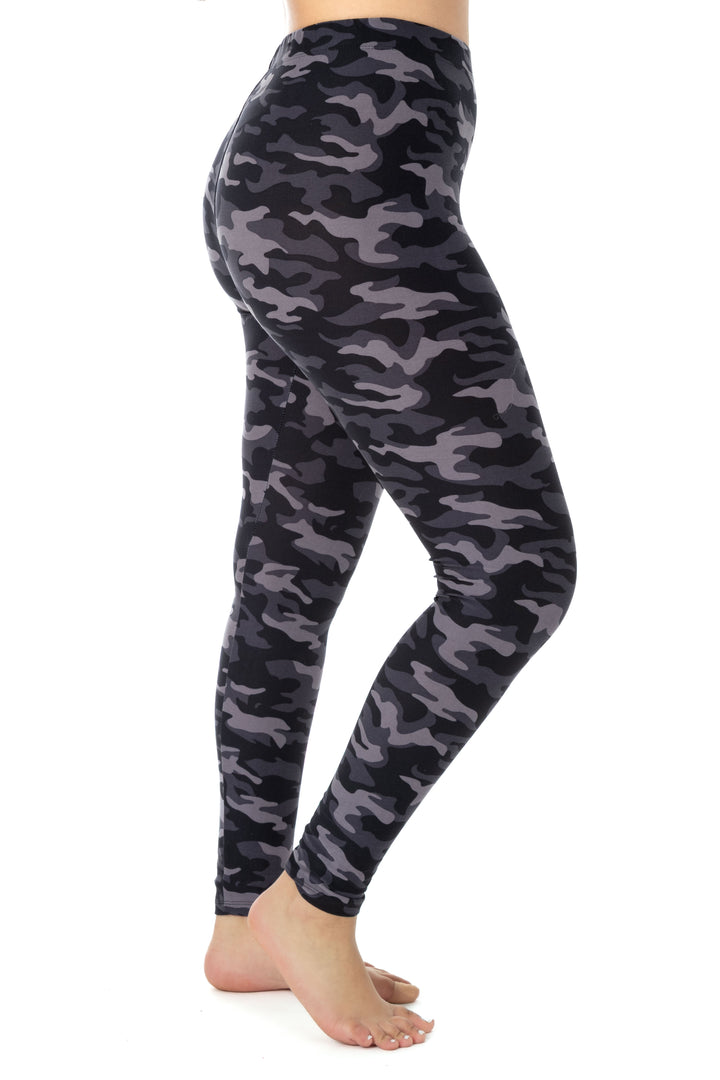 Purple Camouflage - All Season Leggings