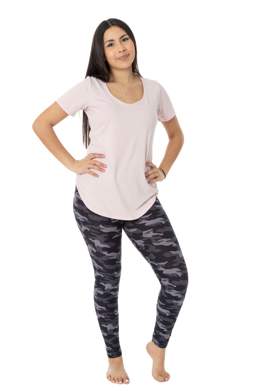 Purple Camouflage - All Season Leggings