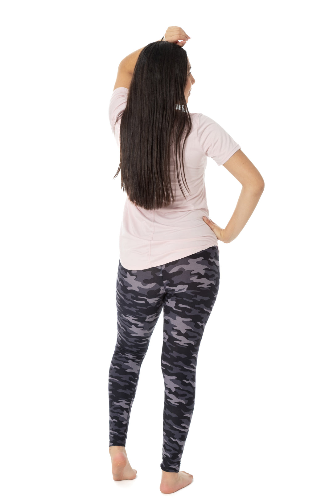 Purple Camouflage - All Season Leggings