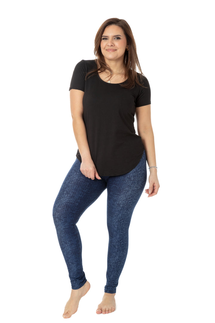 Dyed Denim - All Season Leggings