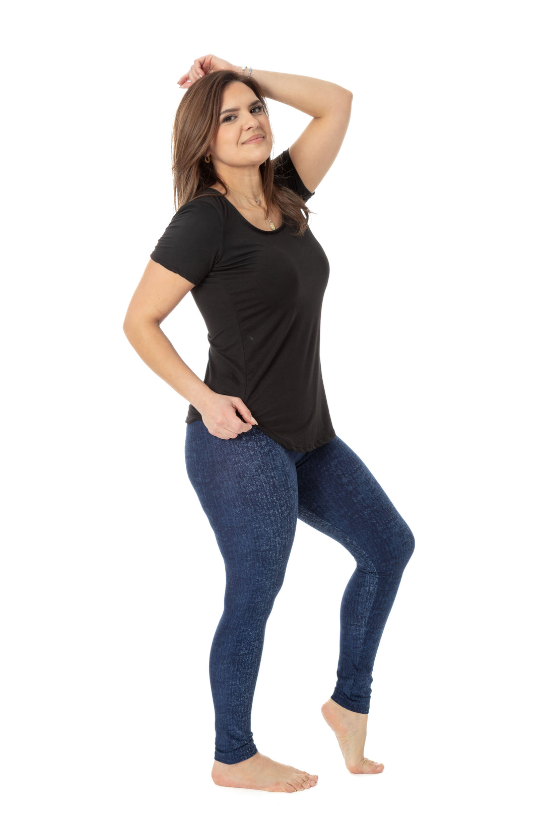 Dyed Denim - All Season Leggings