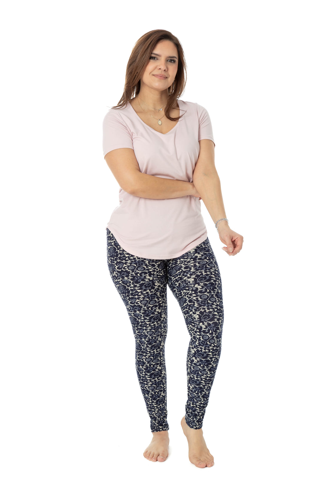 Blue Pattern - All Season Leggings