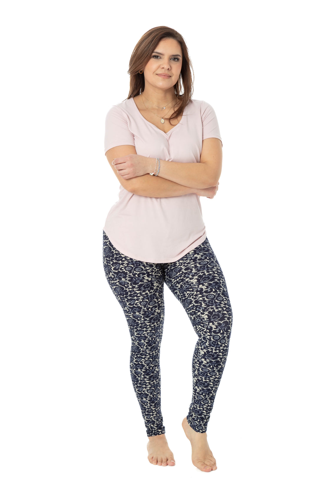 Blue Pattern - All Season Leggings