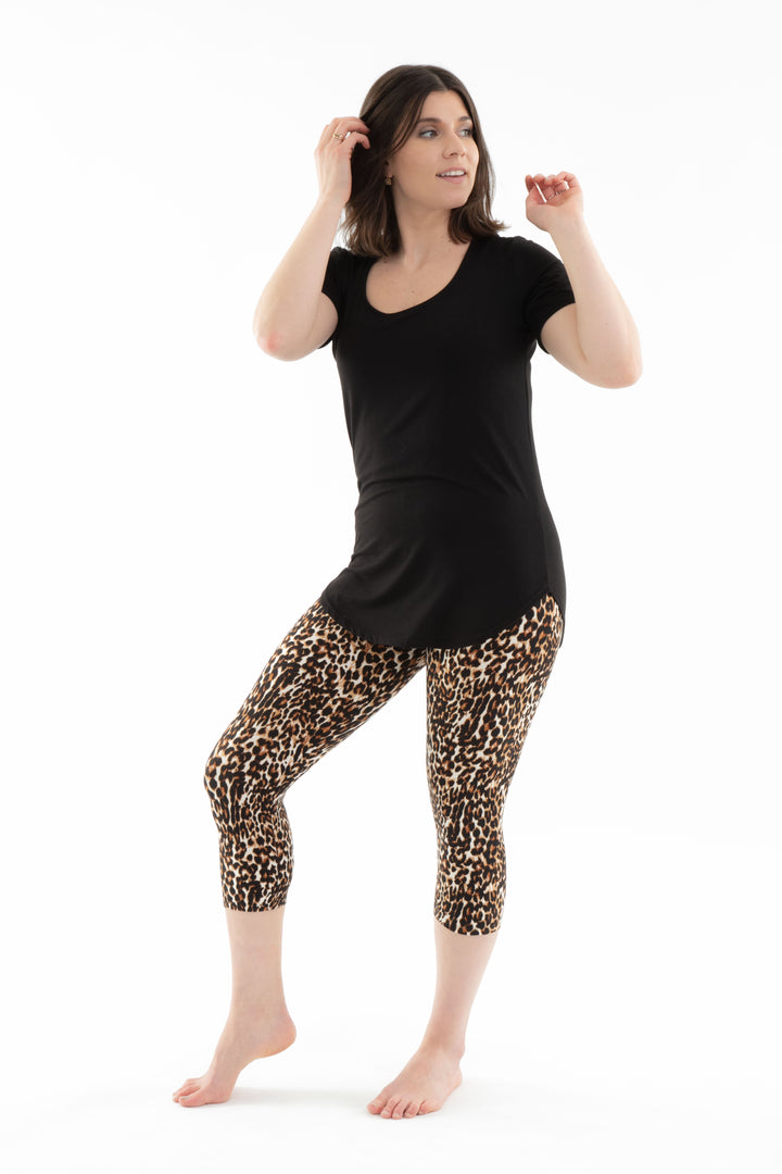 Cute Leopard - Capris