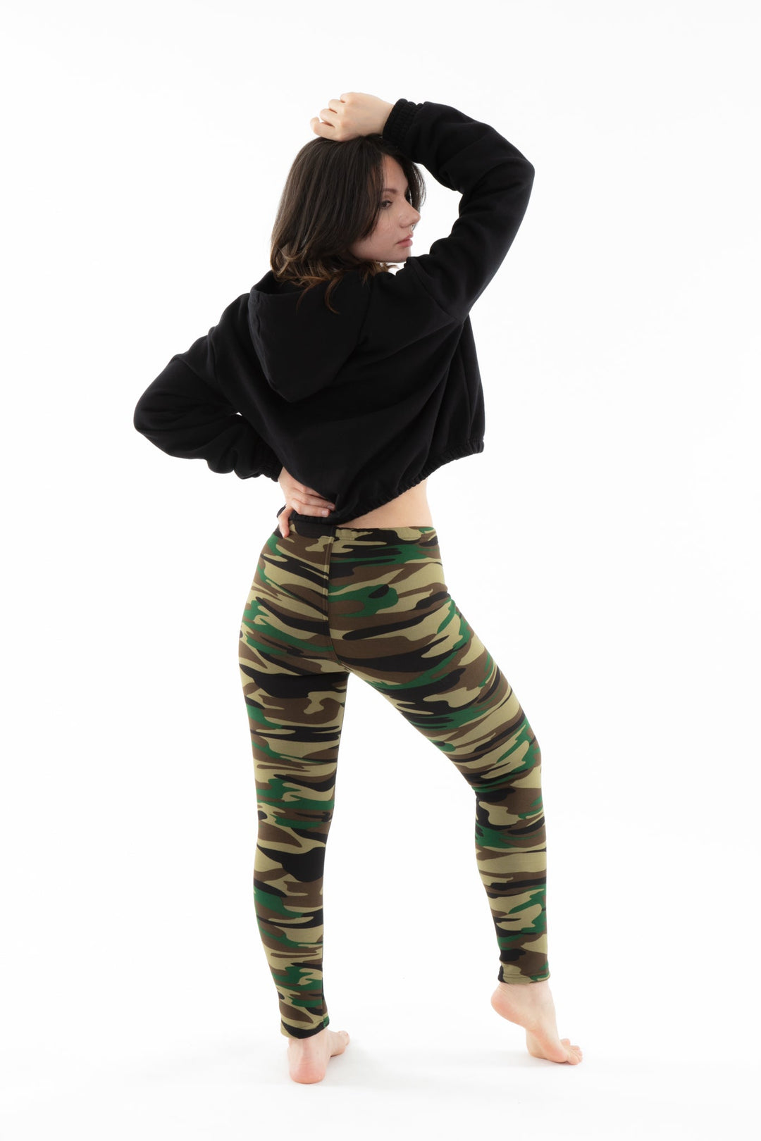 Green Camo - Cozy Lined