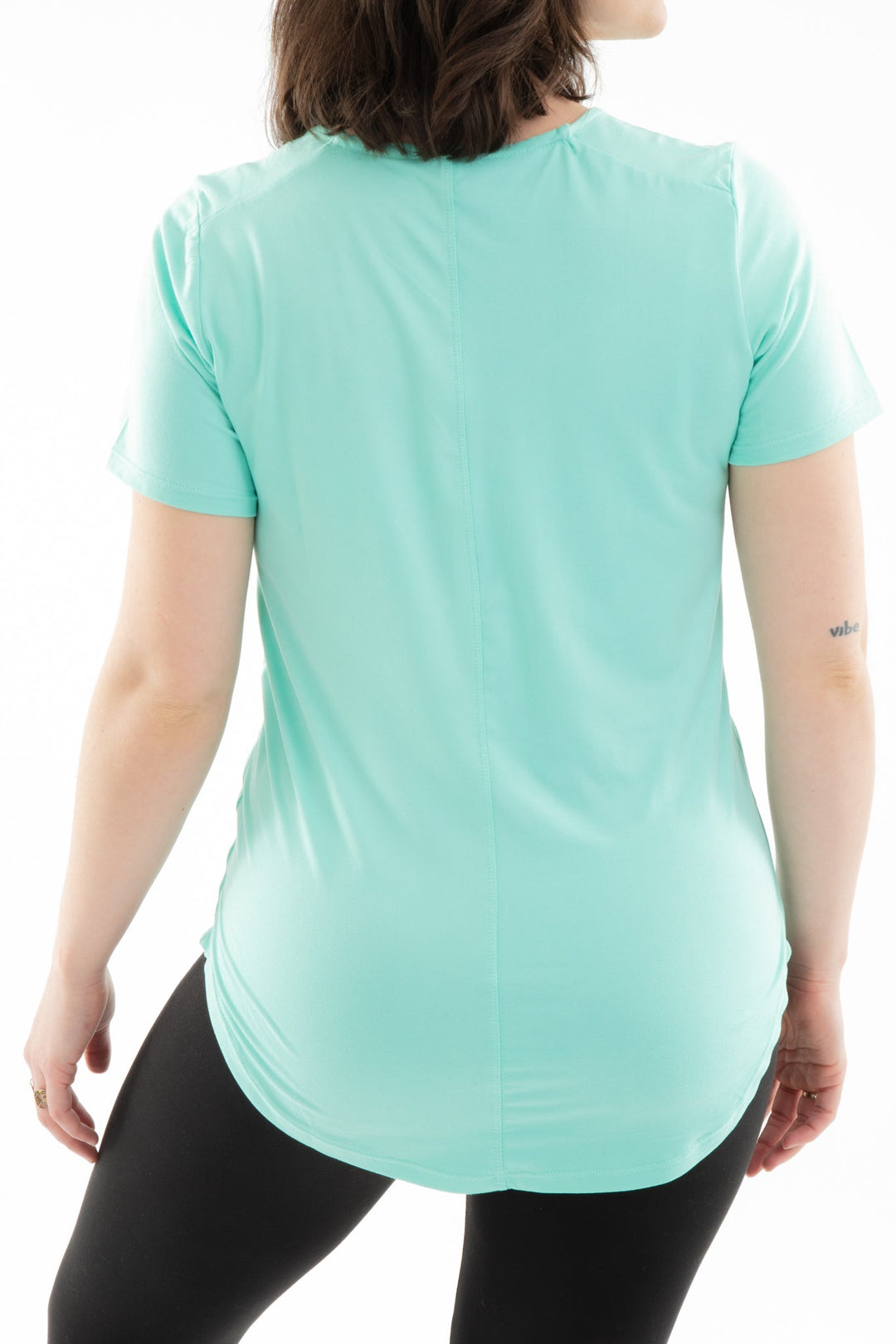 Mint - Short Sleeve Tunic Top