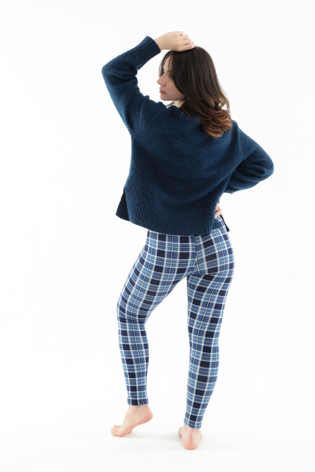 Blue Plaid - Cozy Lined