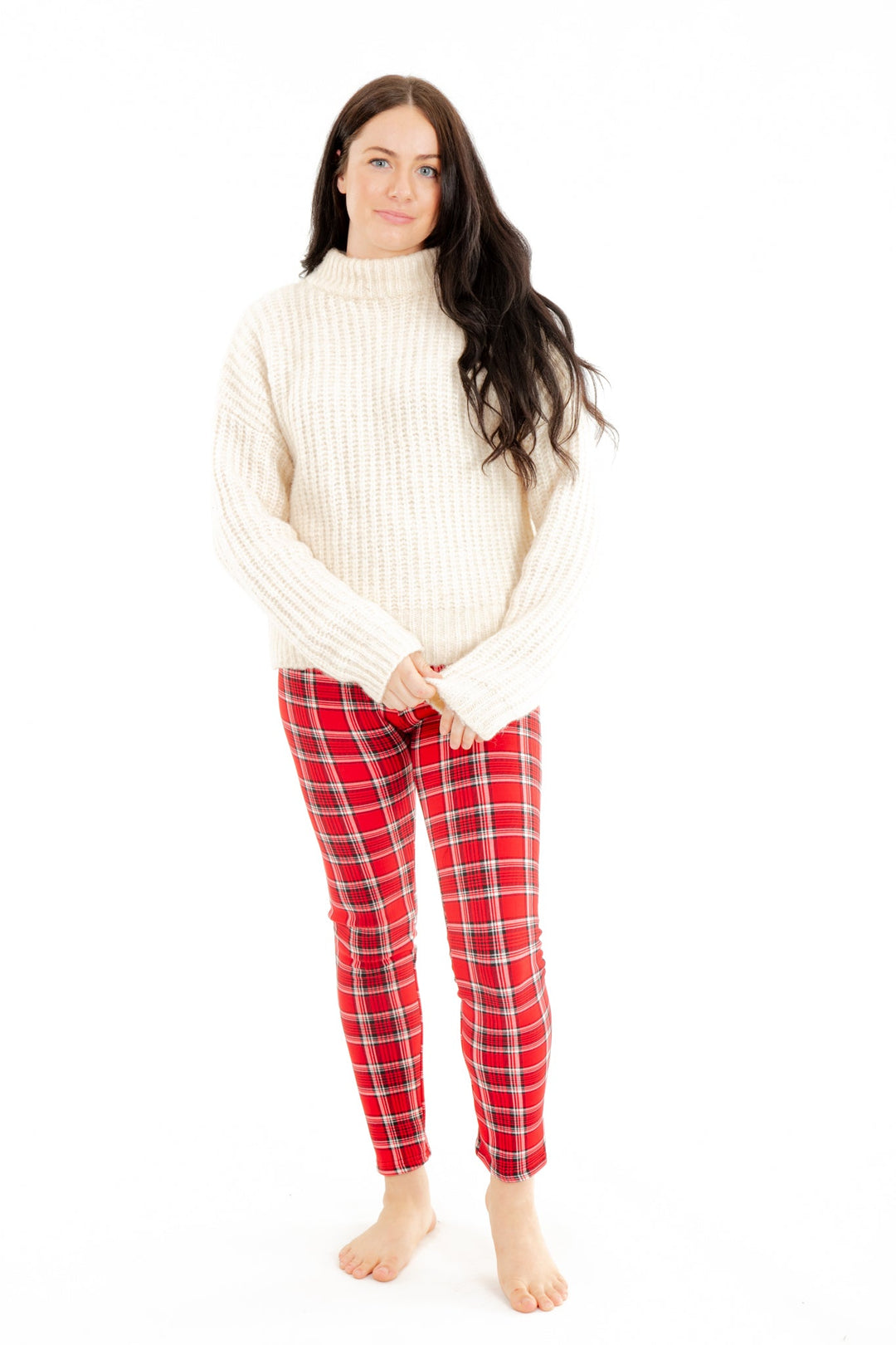 Red Checkers - Cozy Lined