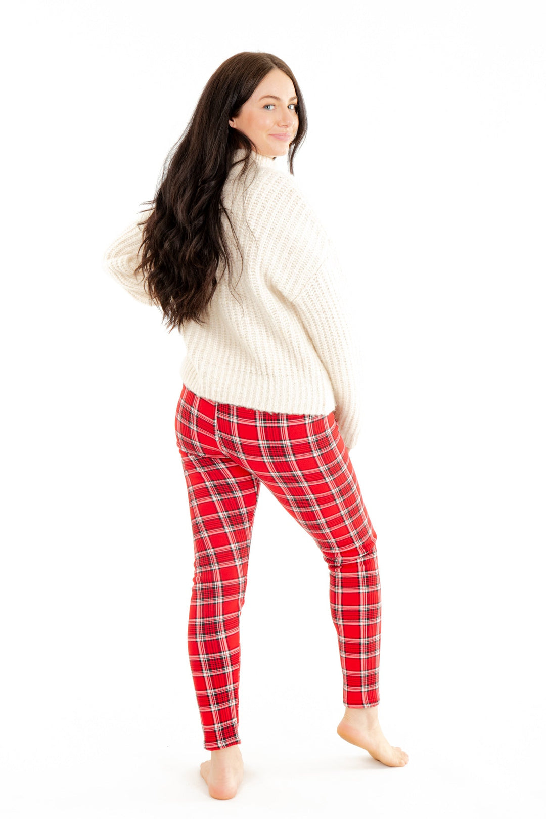 Red Checkers - Cozy Lined