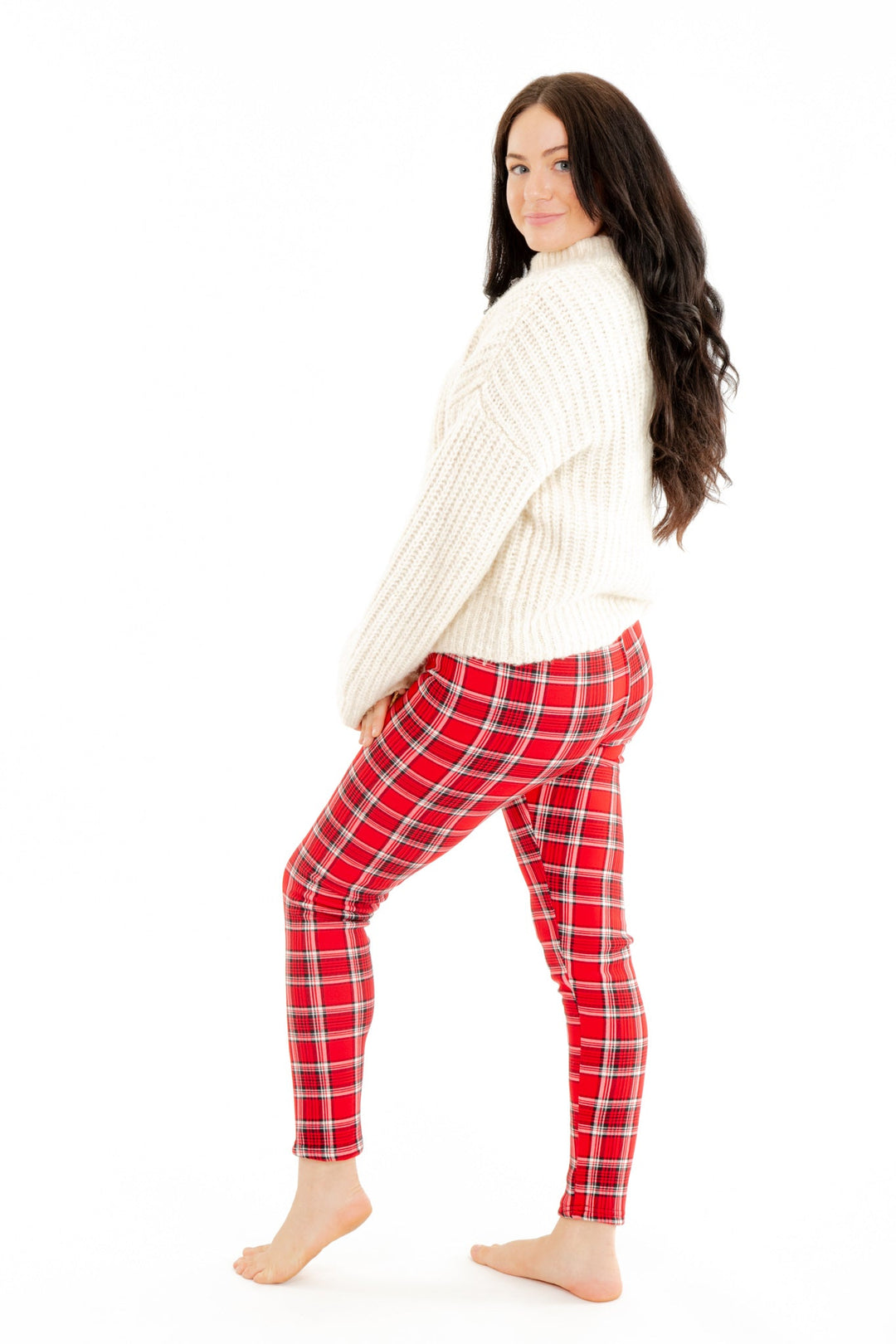 Red Checkers - Cozy Lined