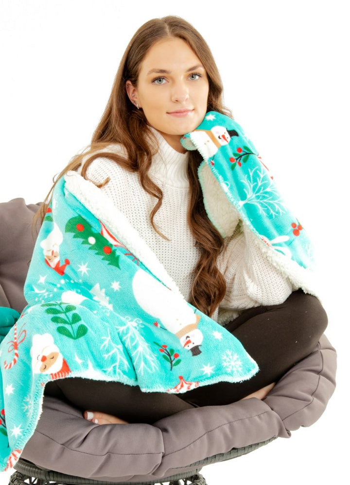 Christmas Spirit - Sherpa Blanket