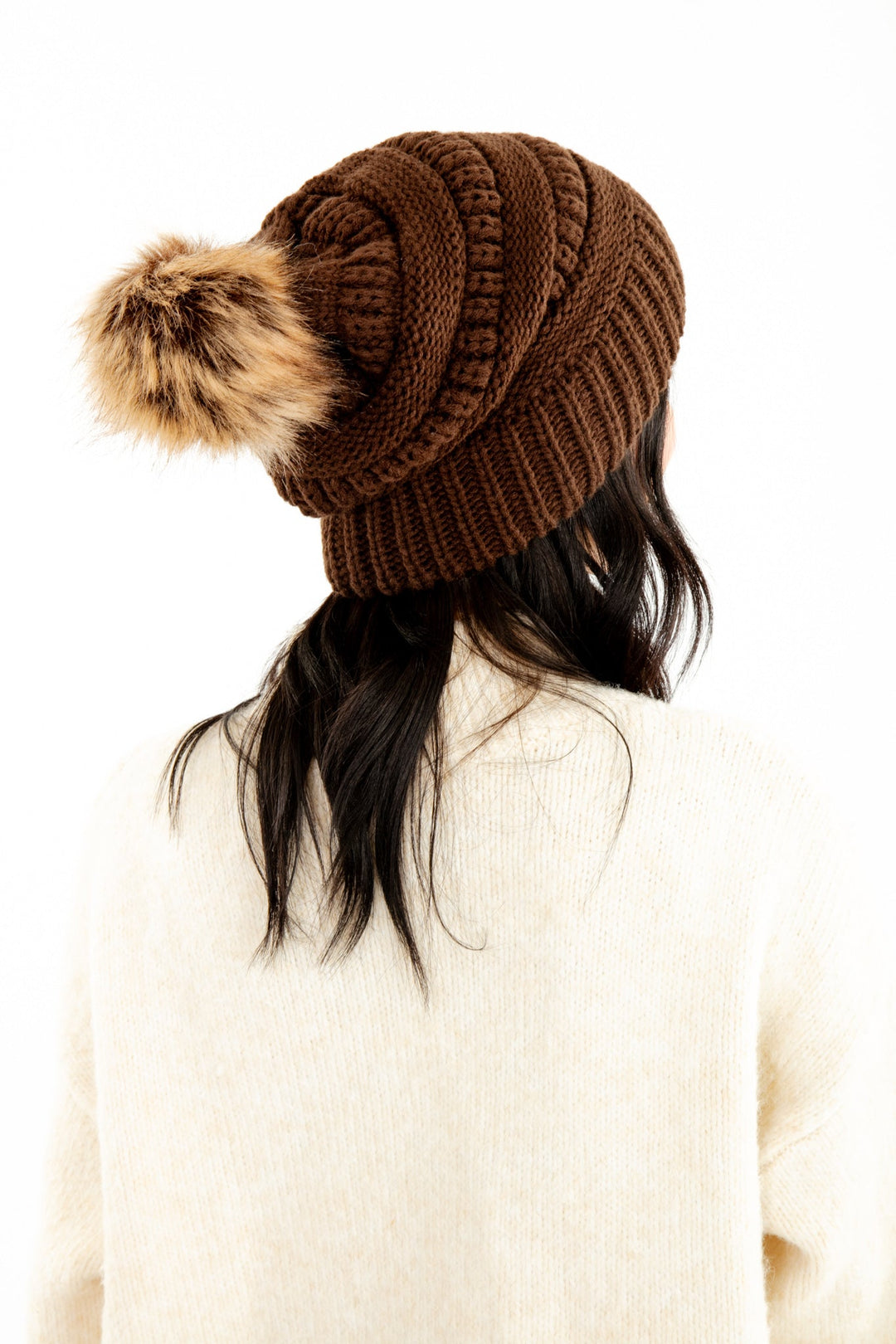 Brown - Cozy Slouchy Beanie