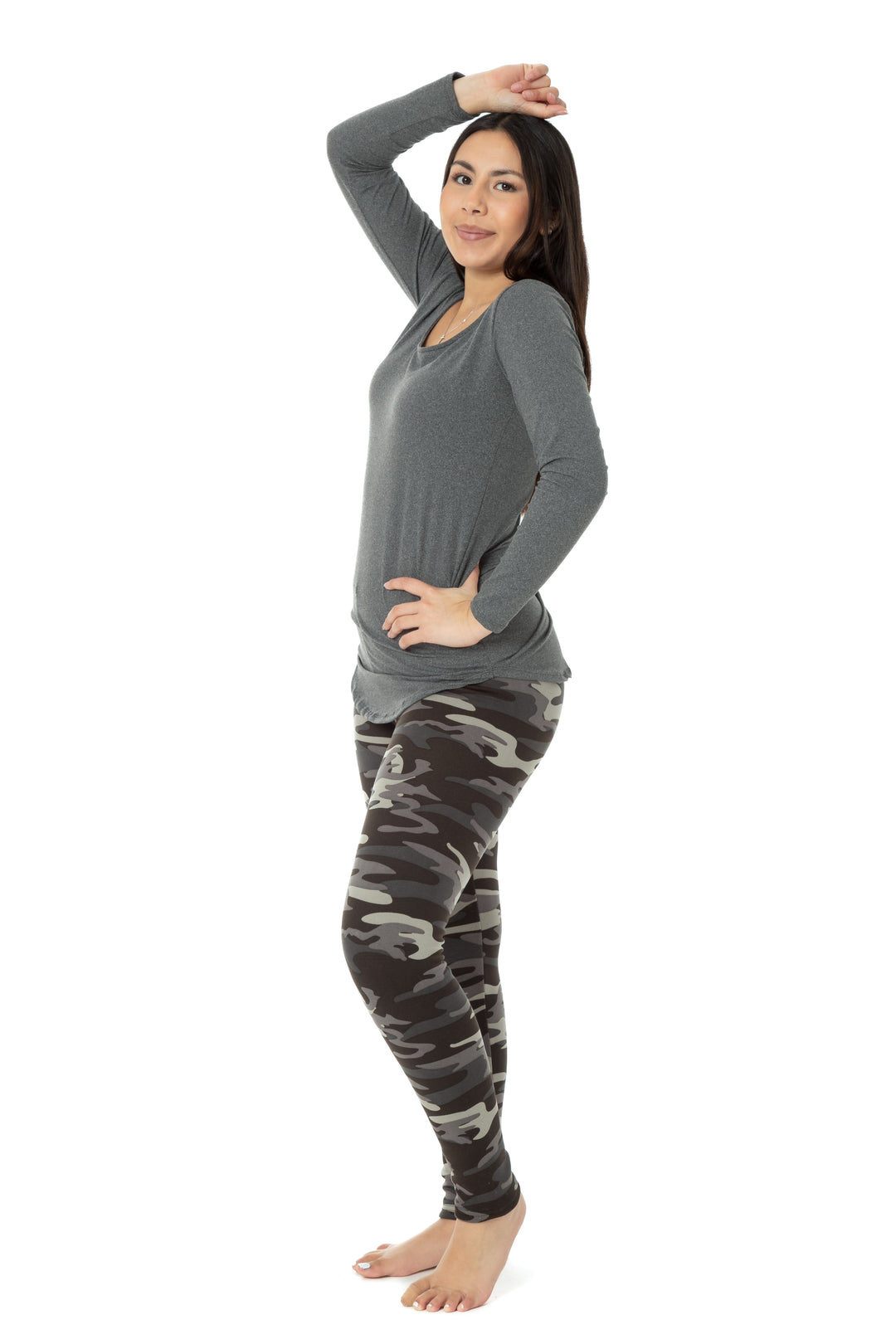 Camouflage - Cozy Lined Leggings