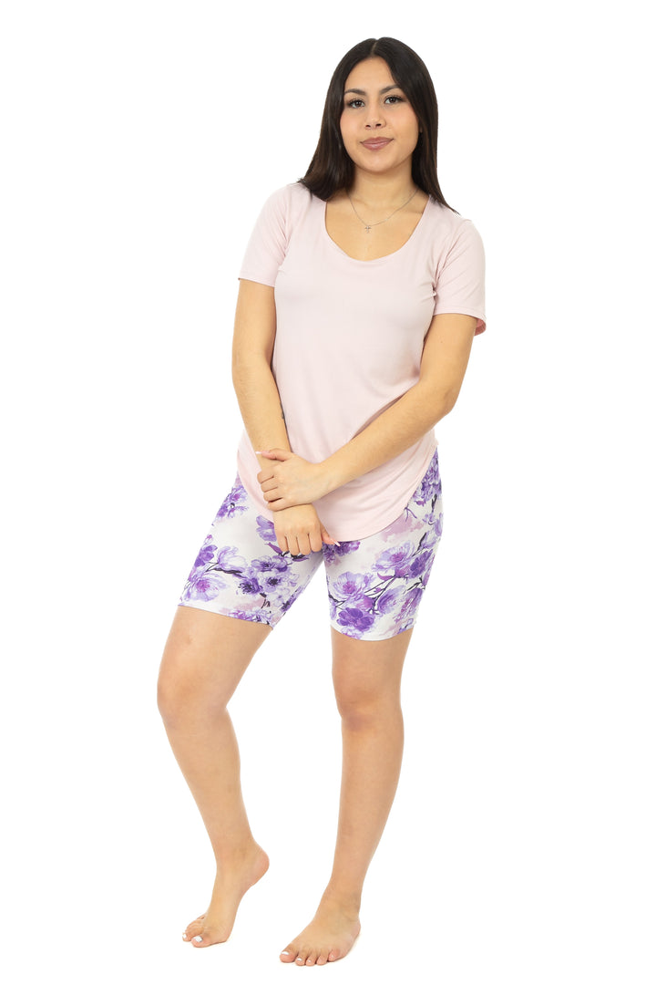 Lavender Bloom - Shorts