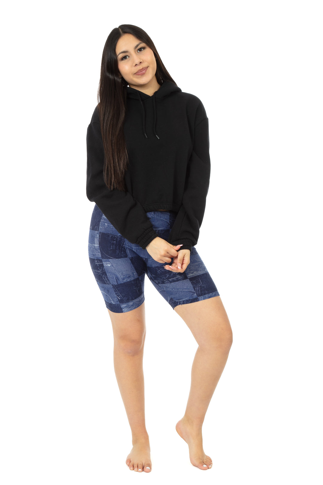 Denim Mosaic - Shorts