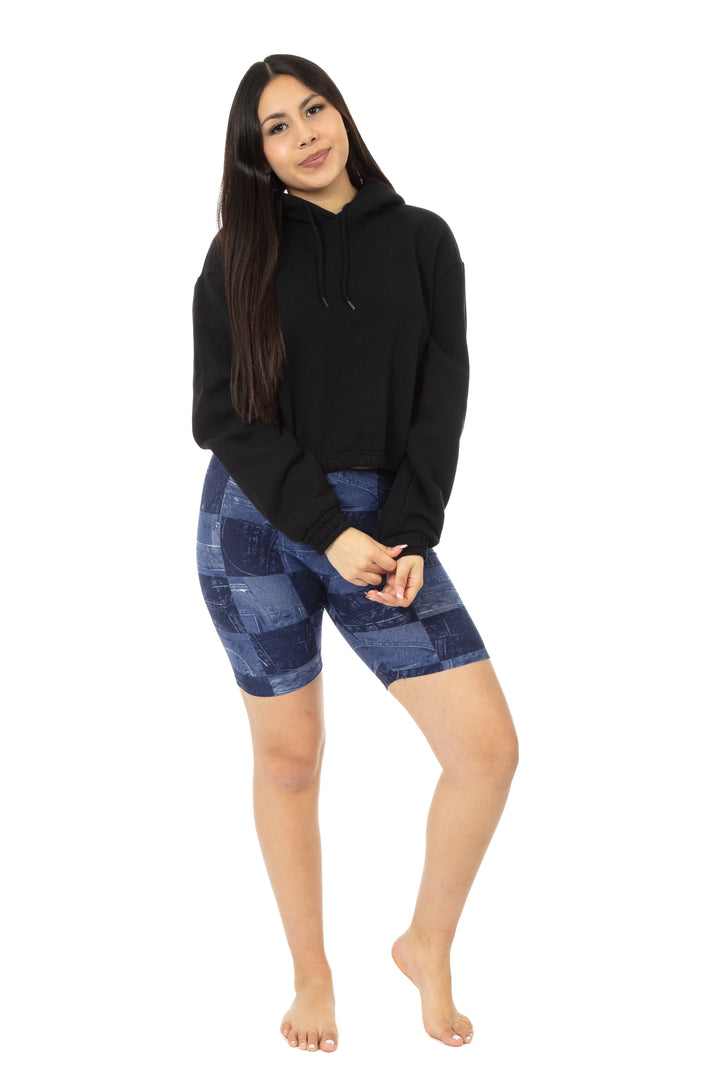 Denim Mosaic - Shorts